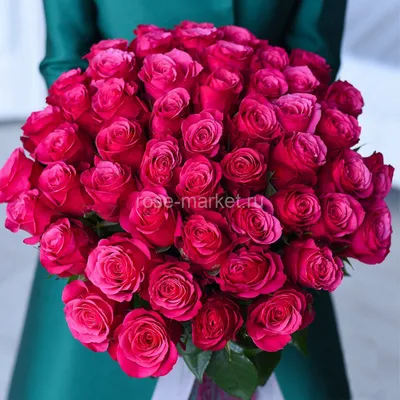 Букет из 25 роз \"Pink floyd\" по цене 6490 руб - купить в Москве с доставкой