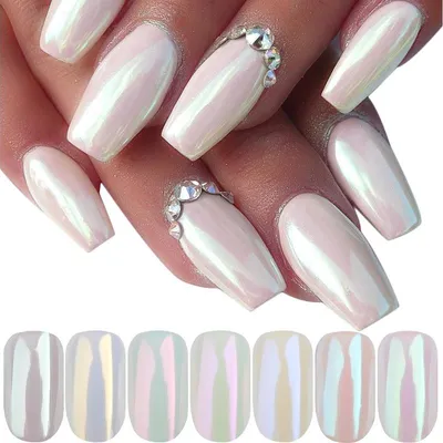 маникюр на длинные ногти | Fashion nails, Chic nails, Pretty nails