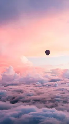 Фотообои Розовое небо с белыми облаками AM0130 купить от 890 руб. ₽ в  Москве - Интернет магазин LW фотообои на заказ с доставкой!