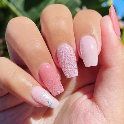 Summer Nails Short French Press on Nails With Design KXAMELIE Hot Pink  Square Shape Colorful Swirls French Tips Fake Nails Glossy Gel Nails Press  on Full Cover Reusable Glue on Nails for Women Girls in 24