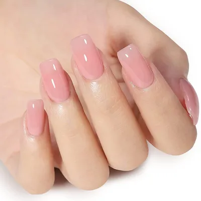 AILLSA Nude Gel Polish - Jelly Gel Nail Polish Sheer Pink Translucent Soak  Off UV Gel Polish Neutral Color Nail Gel Polish for Nail Art French  Manicure at Home 0.51 Fl Oz