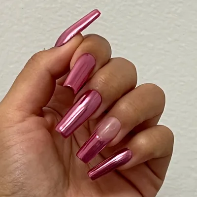 Manicure of the Month: Pink Abstract Nail Art - living after midnite