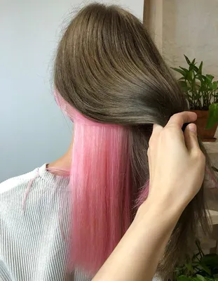 Розовые волосы — 80+ фото девушек с розовым цветом волос [светлые, темные,  нежные, яркие оттенки]