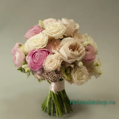 Купить Букет невесты R584 Розовая Жемчужина с доставкой в Санкт-Петербурге
