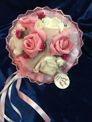 Купить Нежно-розовый букет невесты с доставкой по Томску: цена, фото,  отзывы.