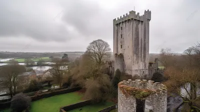 Brooklodge, Co ландшафт Wicklow Ирландии Стоковое Фото - изображение  насчитывающей исследуйте, окно: 80363208