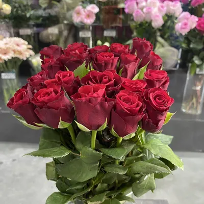Букет из 51 роза кении 35-40 см микс купить в Барнауле с бесплатной  доставкой | Розы недорого оптом розница