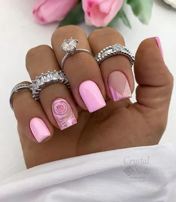 Маникюр цвета «Пыльная роза» — абсолютно нежный, женственный варианты |  Дизайнерские ногти, Красивые ногти, Ногти