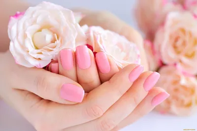 Дизайн ногтей с розами - 77 фото