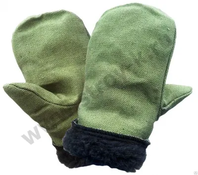 Перчатки спилковые комбинированные утепленные Siberia 0385-11