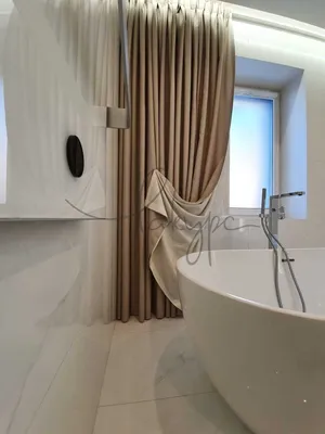 Шторка для ванной - фото новинок и лучших идей оформления шторки в ванной  комнате