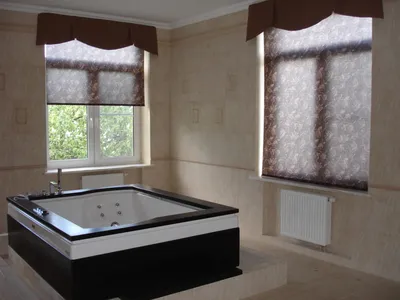 Шторы для ванной - красивые занавески на окно