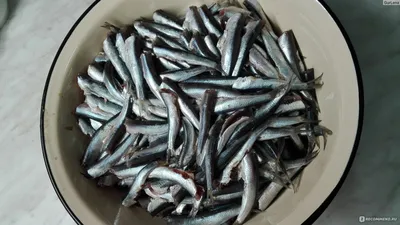 Отзыв о Анчоусы сушеные соленые Морские | Сильный запах рыбы.