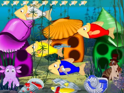 Игра-рыбалка Mapacha Водные приключения. Лунтик купить по цене 489 ₽ в  интернет-магазине Детский мир