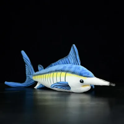 С анимацией Синий Марлин 3D модель - Скачать Животные на 3DModels.org