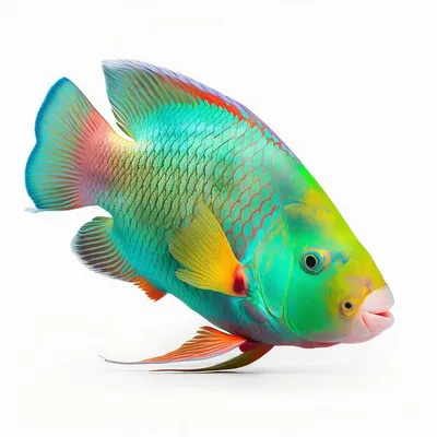 Рыба-попугай и оптимальный размер аквариума | АквариумОК