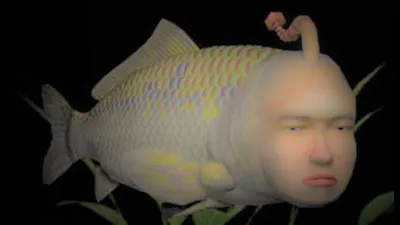 Рыба с человеческим лицом - 72 фото