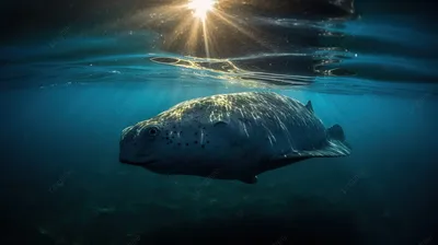 Потрясающие фотографии рыбы-солнце, сделанные водолазами | Пикабу