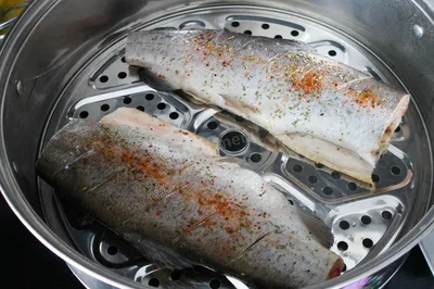 Рыба в пароварке рецепты с фото фото