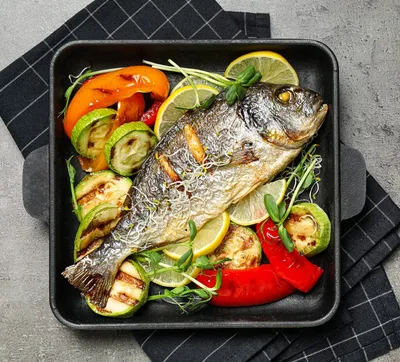 Рыба с овощами, как запечь рыбу в фольге? Рецепт с фото