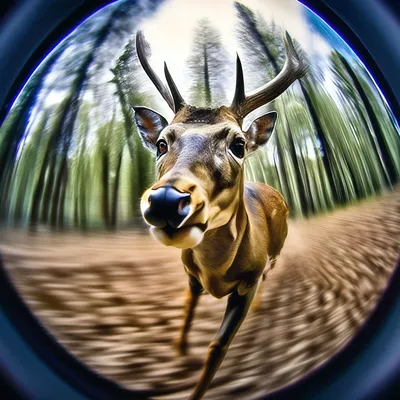 Широкоугольный объектив для телефона 238° ''рыбий глаз'' Zarrumi Fisheye 8  мм купить в Минске