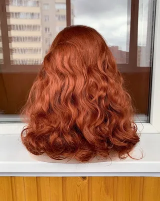 Рыжие вьющиеся волосы – 76 фото
