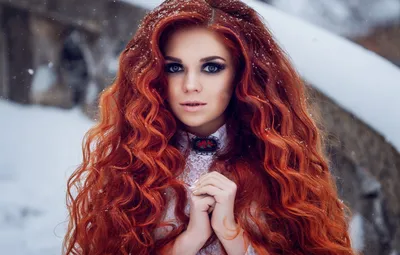 Beauty Life Salon - Рыжий цвет волос : кому идёт? Натуральный рыжий цвет  волос, как правило, выглядит однородным только с расстояния. На деле же это  сочетание трех типов пигментов волос: красного (медного),
