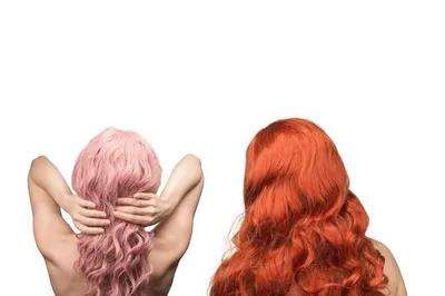 Волосы рыжие сзади - 70 фото