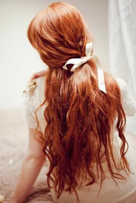 Парик длинные прямые красные волосы с чёлкой 50см купить в 55опторг  (АВ41309К) по цене 287.50 руб.