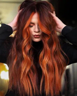 8 трендовых идей окрашивания для рыжих волос | theGirl