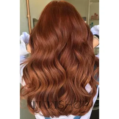 Длинные рыжие волосы, заплетеные в …» — создано в Шедевруме