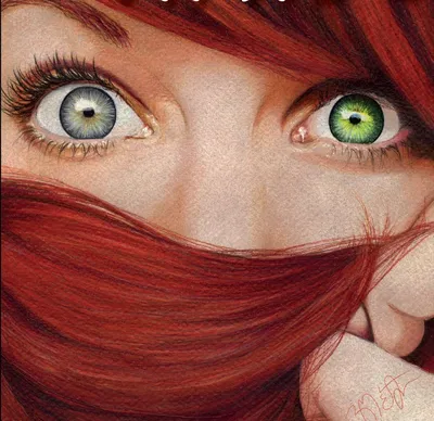 Ярко рыжие волосы, зеленые глаза, …» — создано в Шедевруме