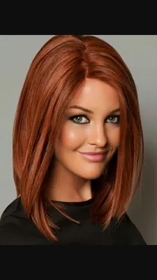 Стрижка для рыжих волос женщины - 67 фото
