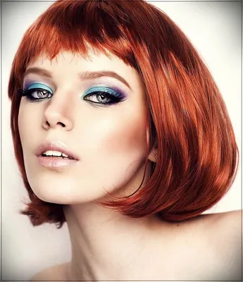 Омбре на рыжие волосы с каре (20 фото) ✂ Для Роста Волос
