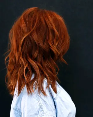 Рыжие волосы сзади - 78 photo