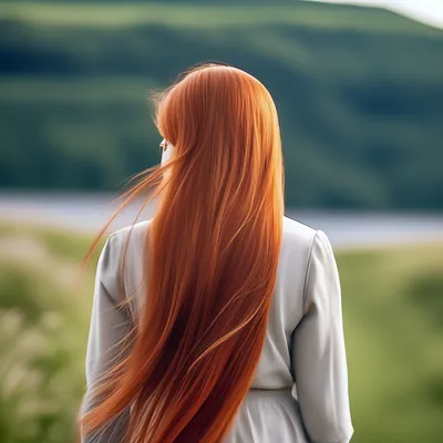 красноволосая девушка | Волосы, Лицо, Девочка