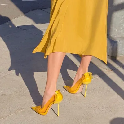 Жёлтые туфли - самый яркий тренд сезона | Александра Логинова | Дзен