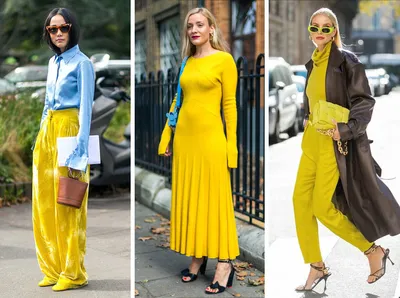 Как носить желтый цвет: 6 лучших вещей, которые подойдут для любого случая  | Marie Claire Russia | Дзен