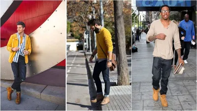 Мужские желтые ботинки: c чем их носить? | Блог - Mida.style