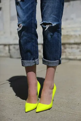 С чем носить желтые туфли (более 40 фото стильных образов) – Каблучок.ру