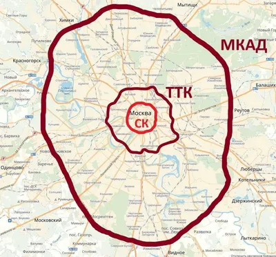 Вид на площадь Маяковского и Садовое кольцо