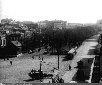 Москва. Садовое кольцо 1952 год | Пикабу