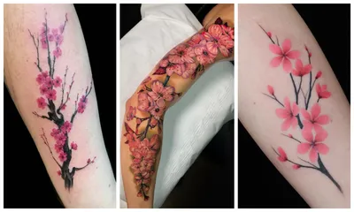 50 Фото] Тату Цветок Сакуры — Символ Изящества и Красоты | TattooAssist