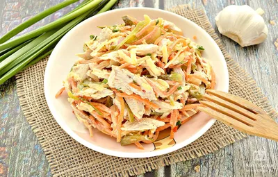 Салат из моркови - рецепты с фото на Повар.ру (466 рецептов салата с  морковью)