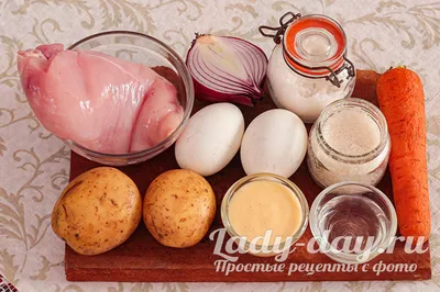 Новогодний салат \"Часы\" рецепт с фото пошагово - PhotoRecept.ru