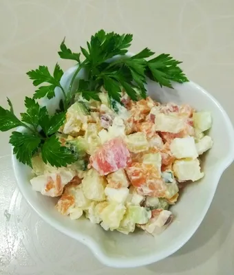 Салат из красной рыбы - рецепт автора Мария