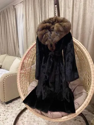 Шуба в идеальном состоянии BLACKGLAMA+ Соболь: №113317251 — женская одежда  в Алматы — Kaspi Объявления