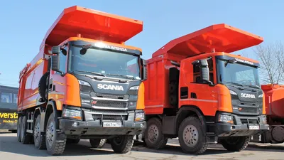 Новый Самосвал Scania P440 B6X6Hz С Пакетом Xt с ценами от дилеров