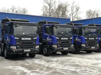 Самосвал SCANIA 4 оси 22 м3 в СПб и Лен. области