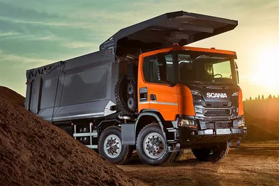 Scania представила тюнинговый самосвал на открытии нового сервиса в  Голицыно — Авторевю